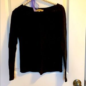 Loft black pattern Cotten shirt size XS